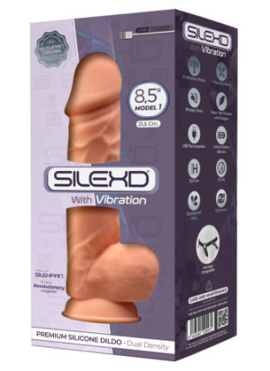 Premium Silikon Dildo 8,5" Model 1